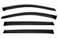 Дефлекторы на окна, брендированные с хром полосой для EXEED TXL (M32/M32TFL)