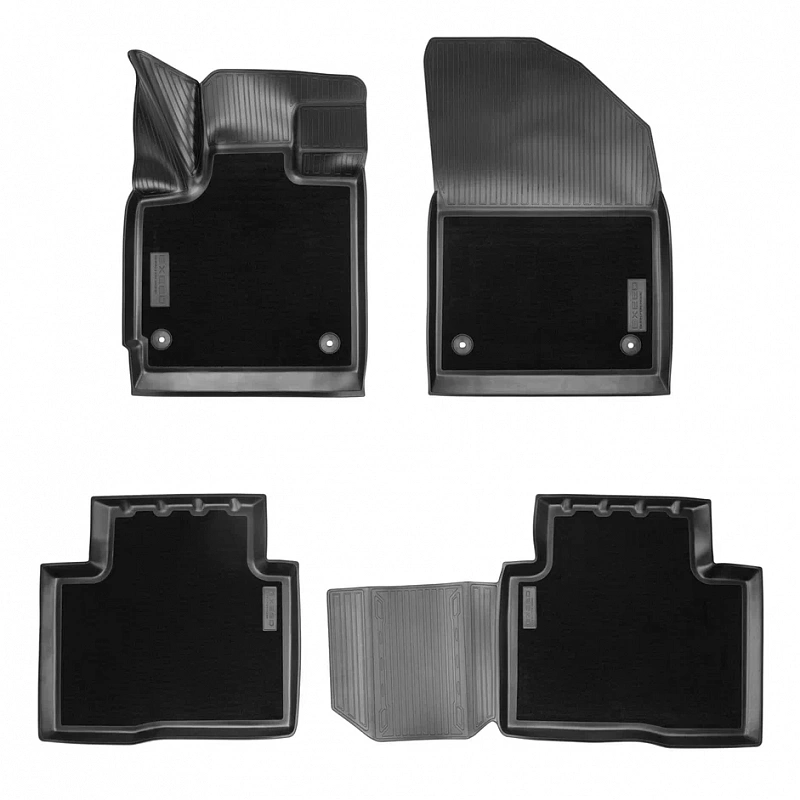 КОВРЫ В САЛОН EXEED TXL (M32T/M32TFL/M32TFL2) КОМБИНИРОВАННЫЕ